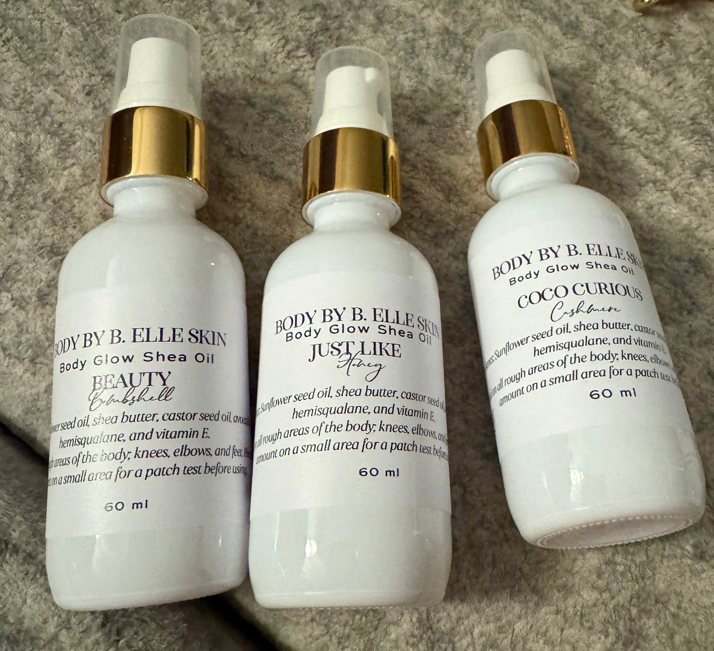 Body by B Elle Skin Body Shea Glow Oil 2 oz.