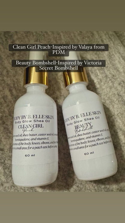 Body by B Elle Skin Body Shea Glow Oil 2 oz.